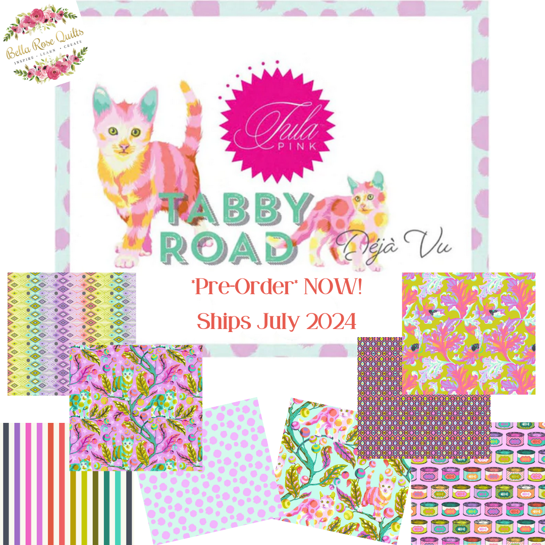 *Coming Soon* Tabby Road Deja Vu by Tula Pink for Free Spirit Pre-Order