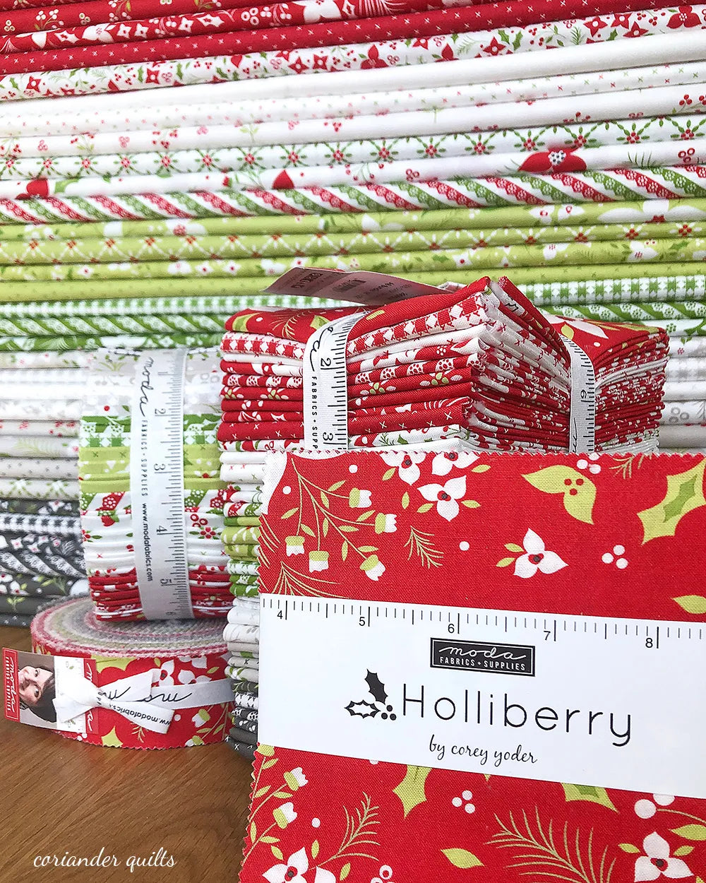 Holliberry by Corey Yoder of Coriander Quilts for Moda