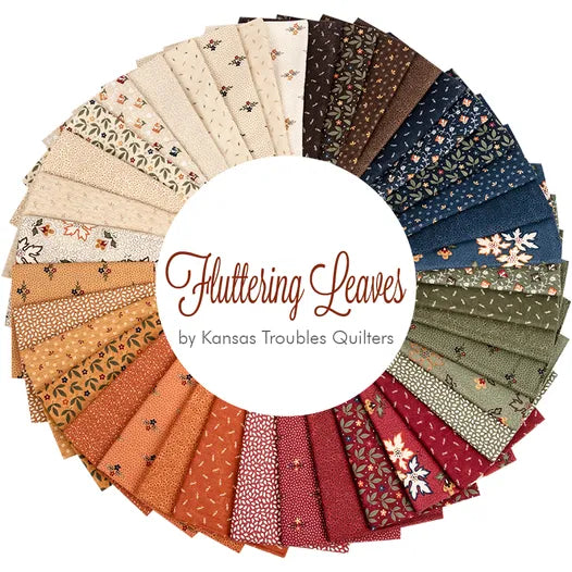 Fluttering Leaves by Kansas Troubles Quilters for Moda Fabrics
