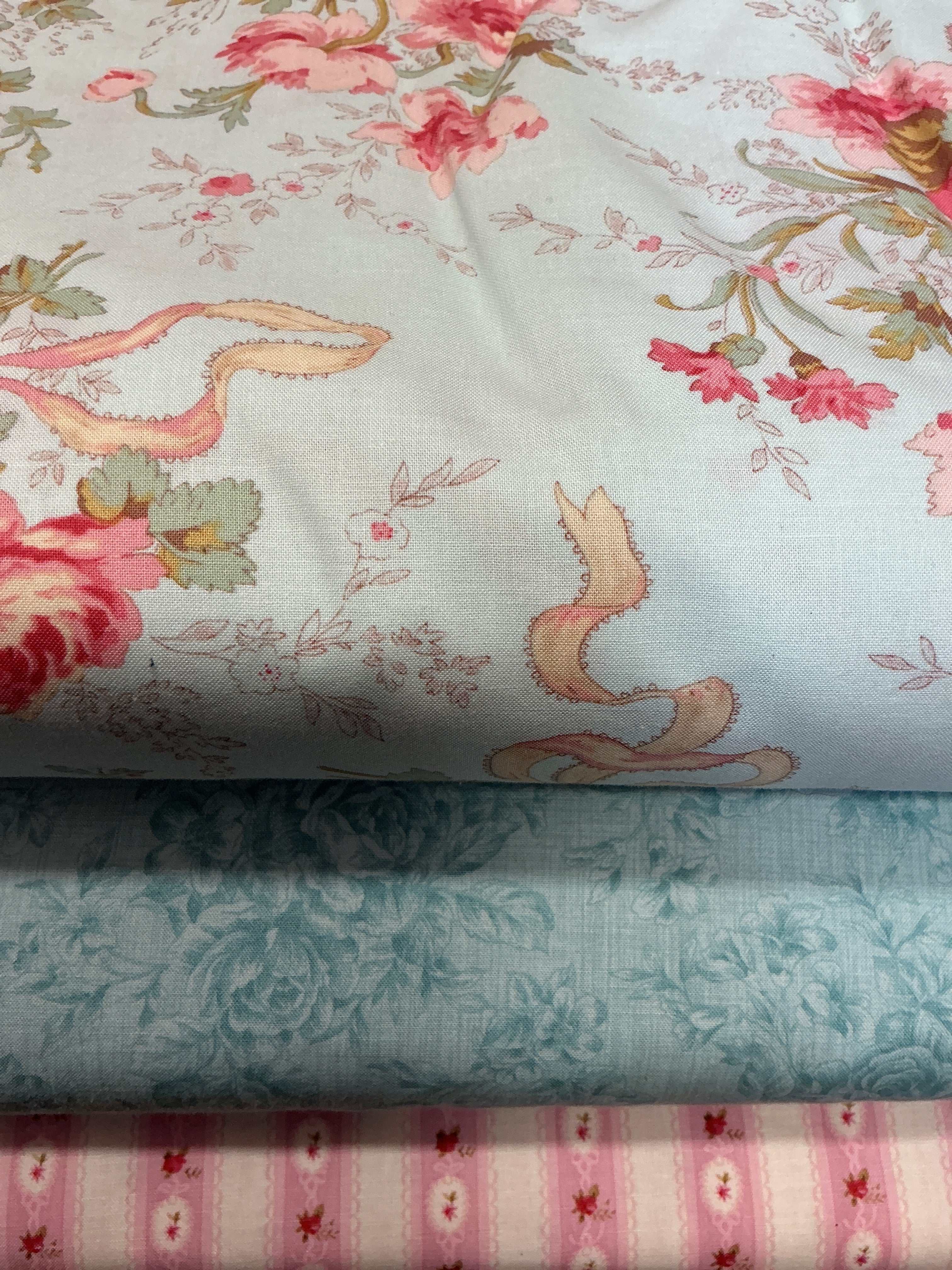 3 Yard Quilt Bundle with three coordinating fabrics from Bella Rose Quilts for quilting and sewing projects