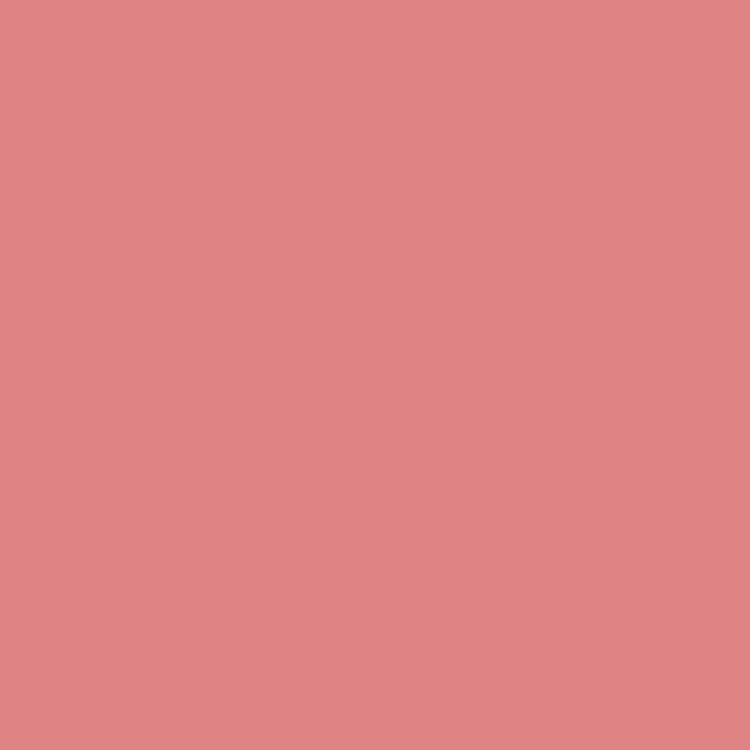 Tilda Solid Basics 120016 Coral fabric swatch in solid coral color for sewing projects