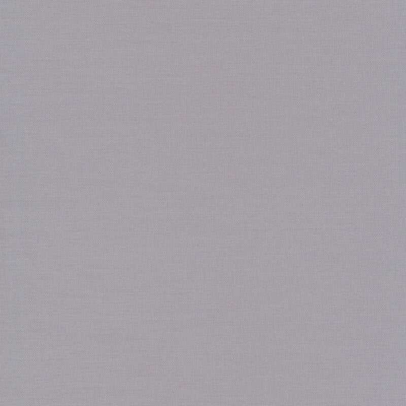 Tilda Solid Basics Grey Cloud fabric swatch solid color textile for sewing projects