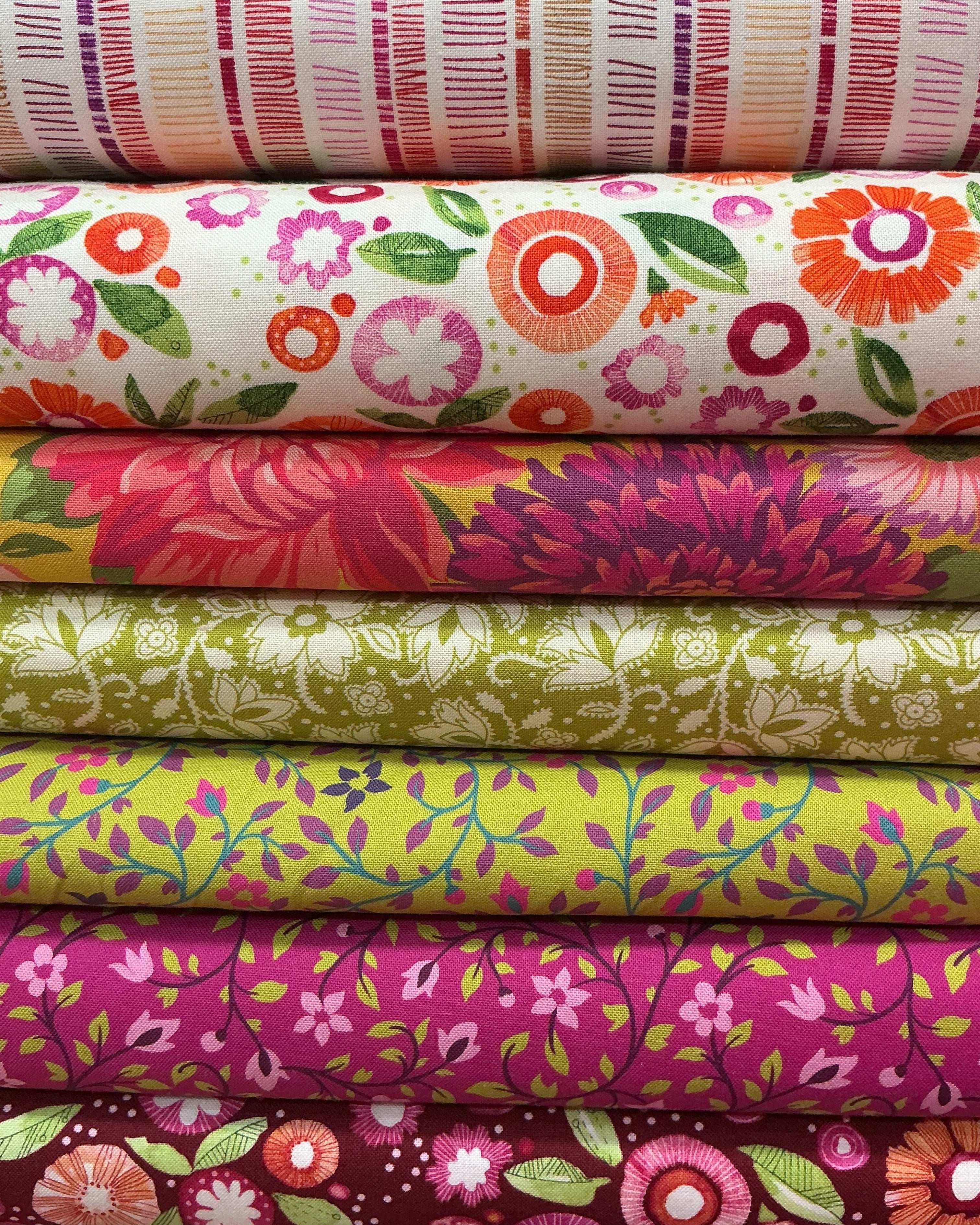 Six-Pack Party Bundle fabric cuts for quilting and sewing projects
