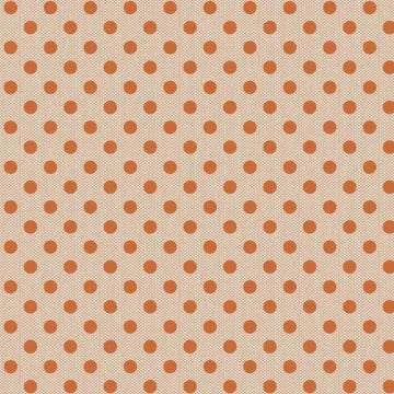 TILDA Creating Memories polkadot ginger fabric in 1/2 yard increments