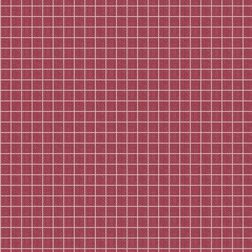 TILDA Creating Memories plaid burgundy fabric with seasonal colors pattern