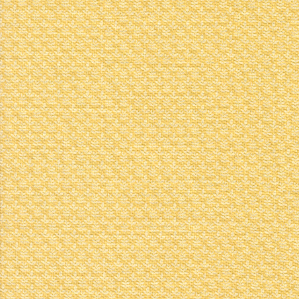 Yellow floral fabric pattern from Georgia by Brenda Riddle for Moda Fabrics