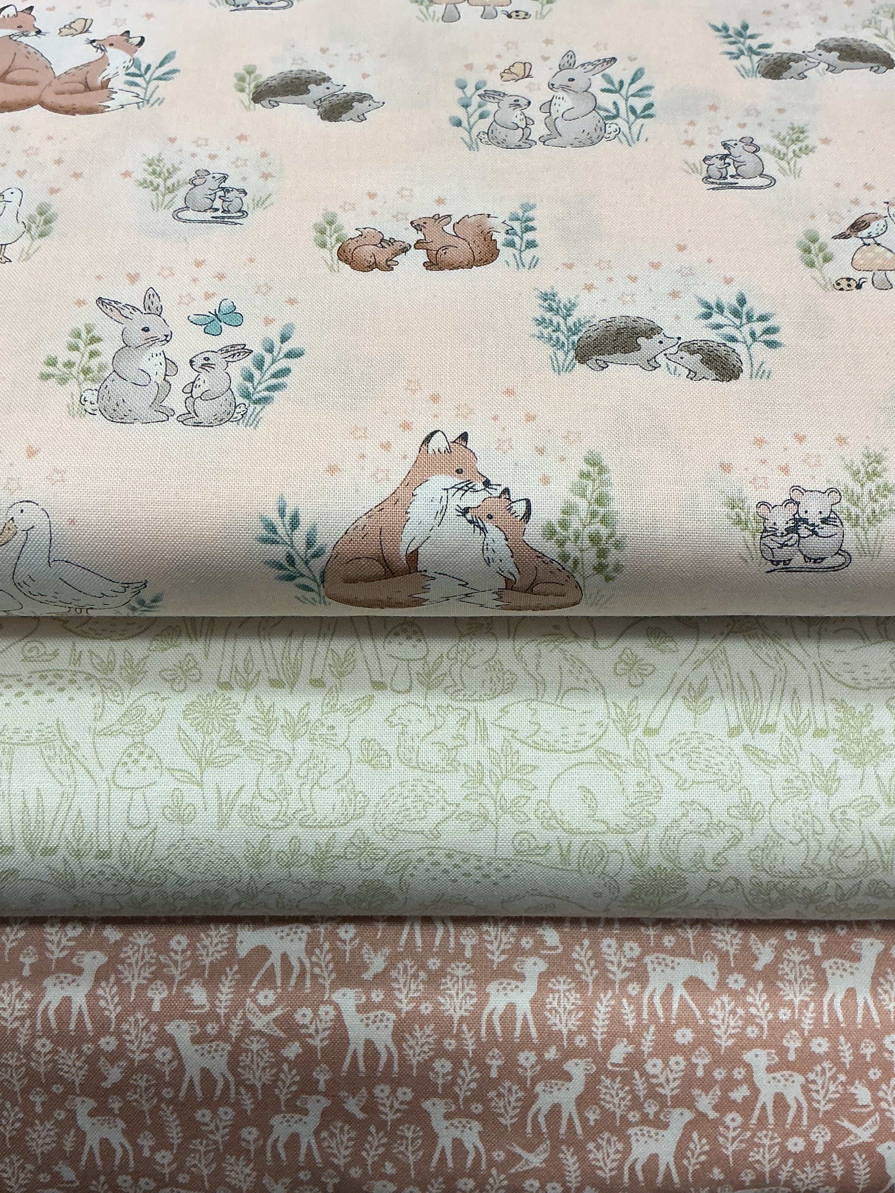 3 Yard Quilt Bundle with three coordinating Bella Rose Quilts fabrics for sewing and quilting projects