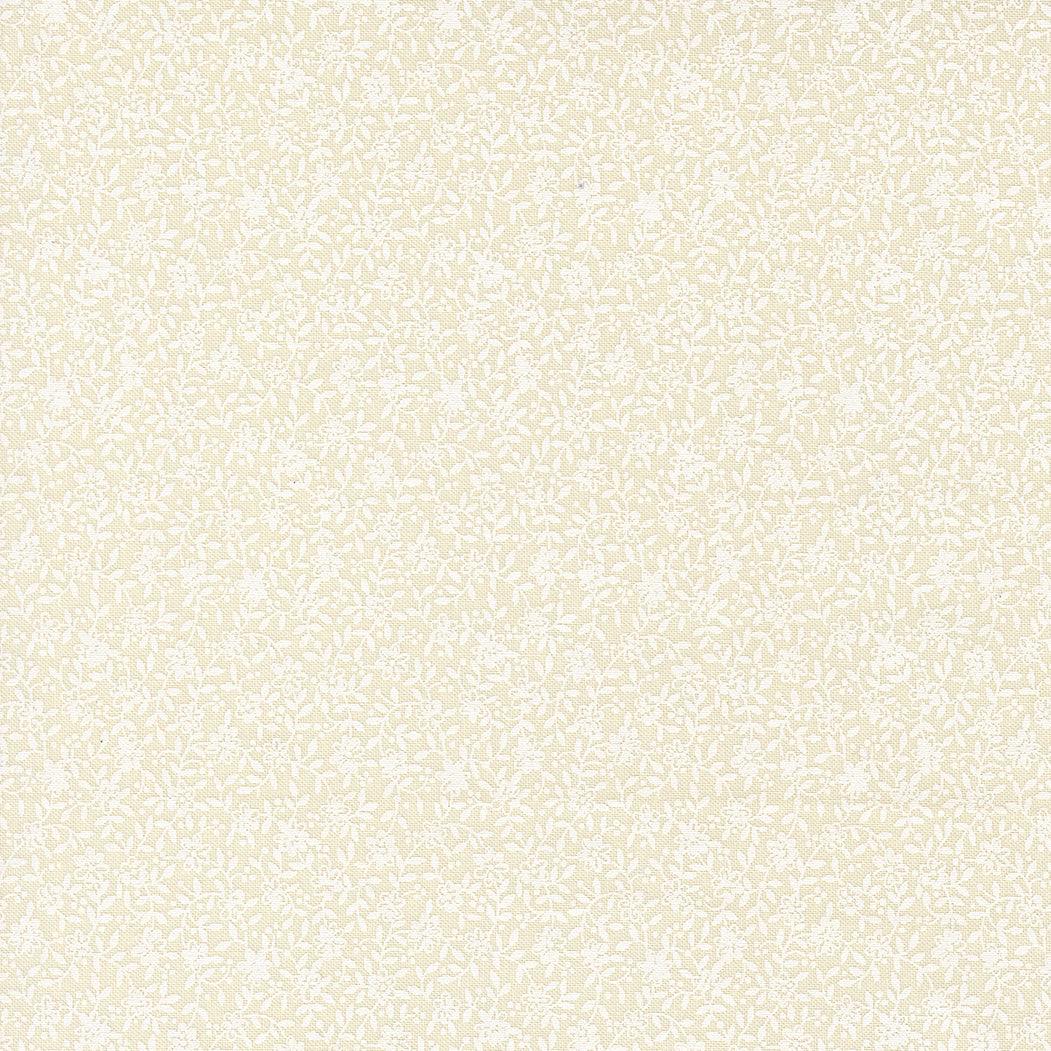 Lyda Rose Wild Rose Porcelain White fabric by Anne Sutton for Moda Fabrics, sold by half yard