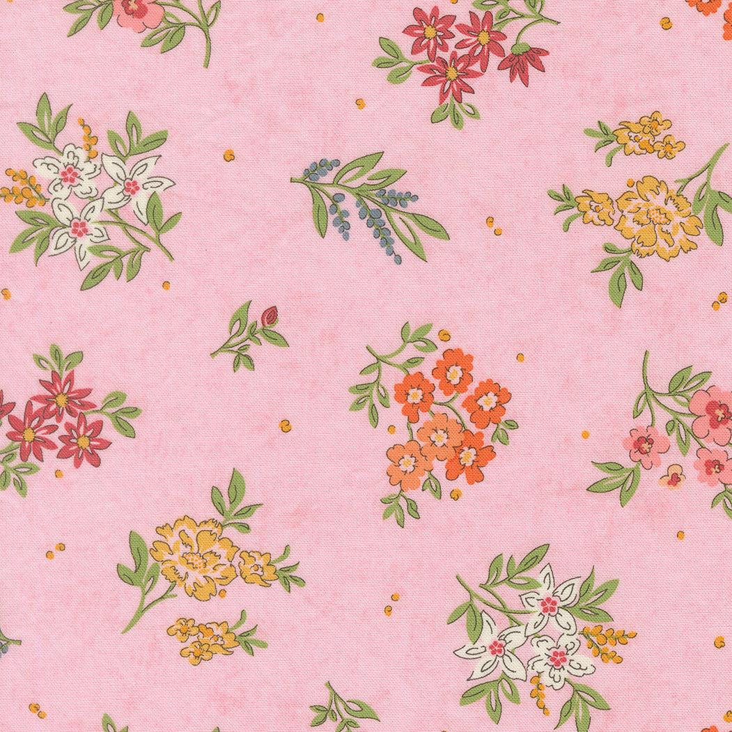 Fieldrush Camellia Florals Peony fabric by BasicGrey for Moda, half-yard cuts