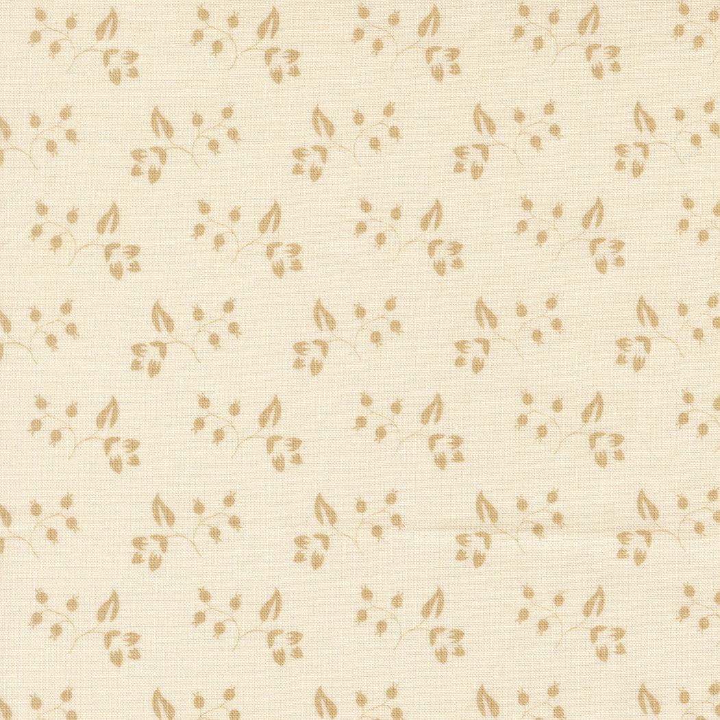 Cherry red and soft pink Petals & Polka Dots fabric with florals and polka dots by Anne Sutton for Moda Fabrics