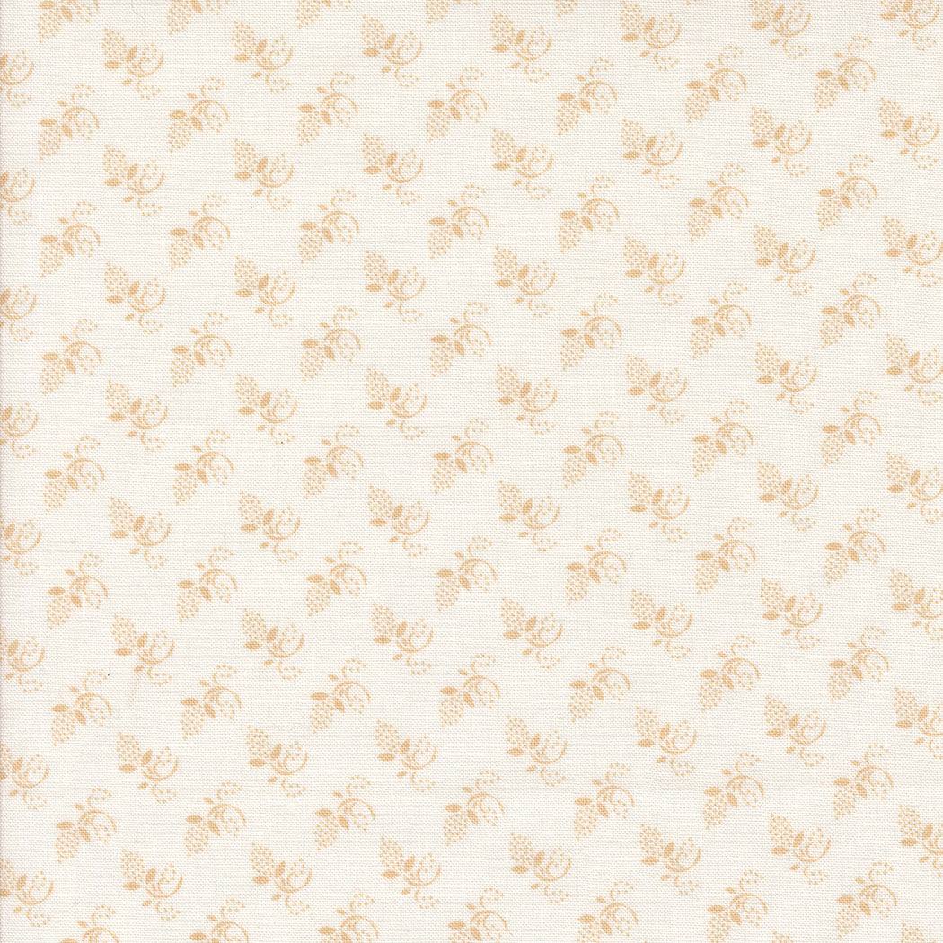 Buon Natale cotton fabric with beige winter buds pattern by Joanna Figueroa for Moda Fabrics