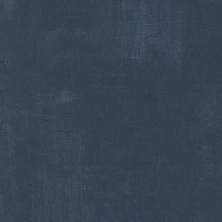Grunge Basics Admirable dark blue textured fabric by BasicGrey for Moda Fabrics, sold by half yard