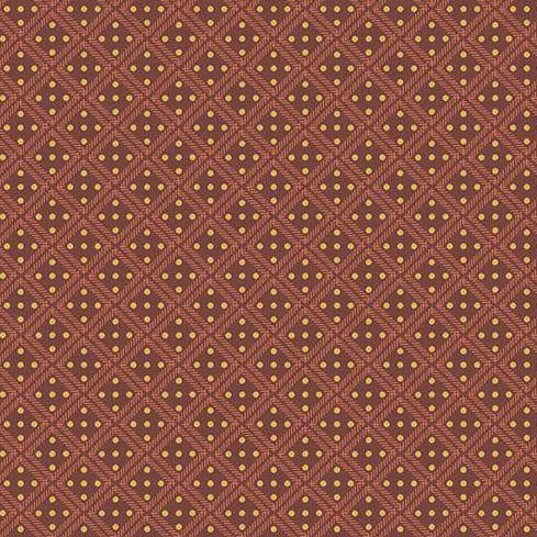 Farmer's Daughter Silo Scarlet fabric by Edyta Sitar vintage floral quilt fabric in dusty rose and gold dots