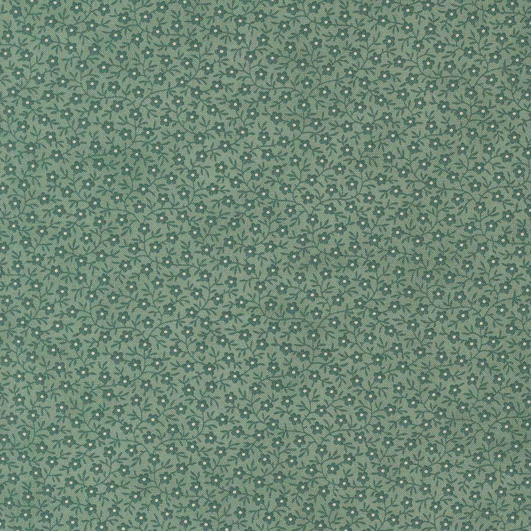 Collections for a Cause Unity fabric by Marcus Howard Moda Seaside Floral Vine pattern in green sold by the half yard