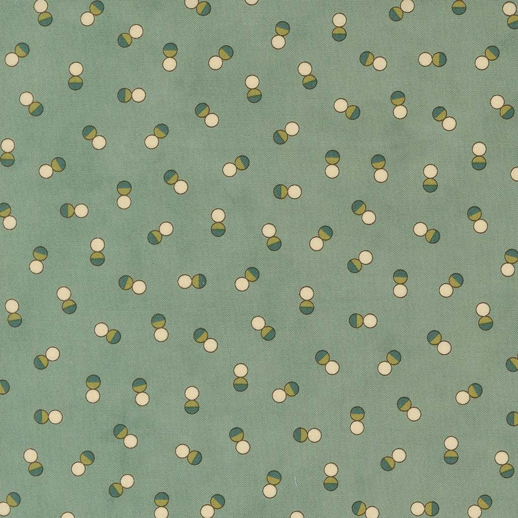 Collections for a Cause Unity fabric by Marcus Howard Moda Fabrics Seaside Twin Dots pattern in earthy green tones