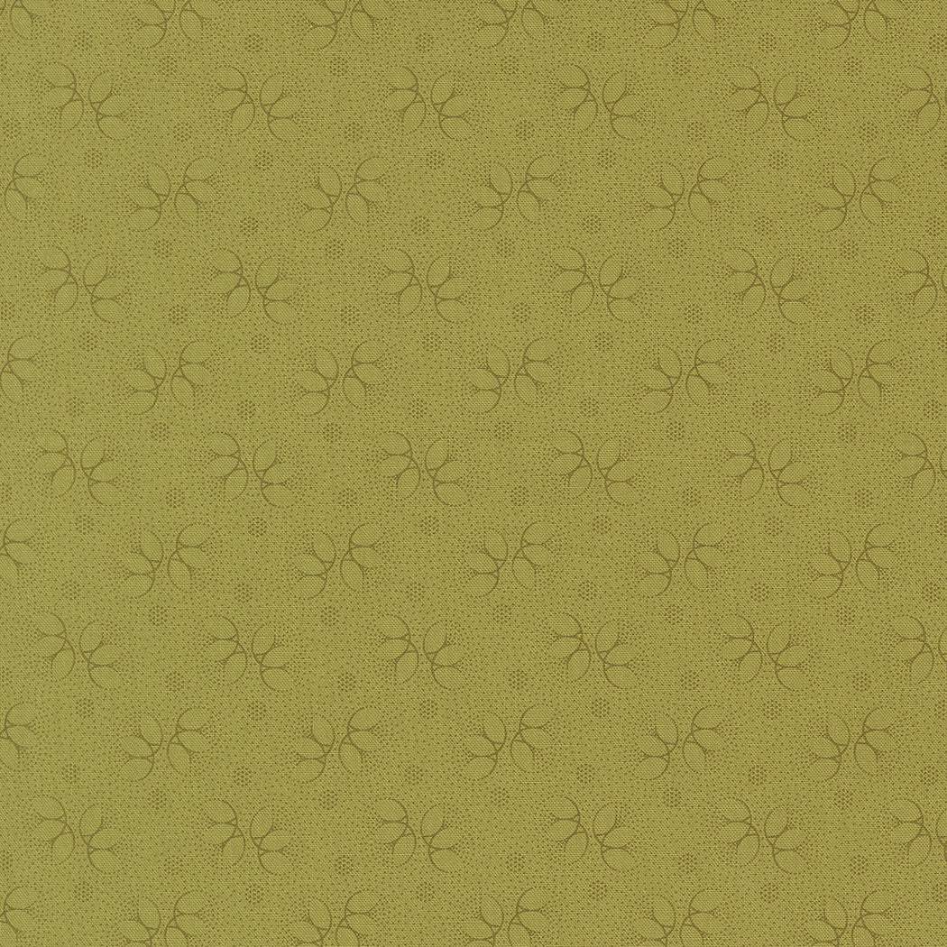Moda Fabrics Collections for a Cause Unity Topiary Textural Dot Blenders 46267 16 olive green fabric with subtle dot and floral pattern