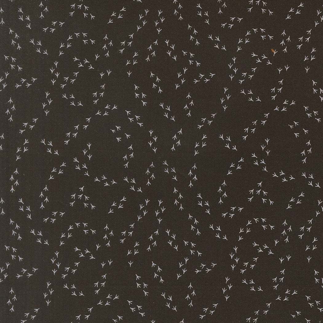 The Henhouse Quilt Fabric by Gingiber featuring chicken feet iron design in warm country colors