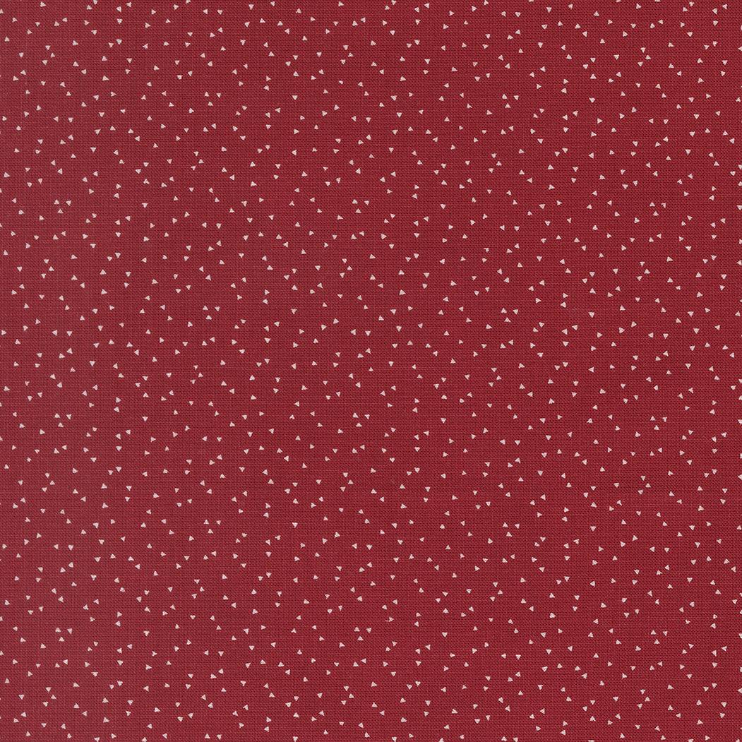 American Gatherings III Confetti Blender Crimson fabric by Primitive Gatherings for Moda Fabrics