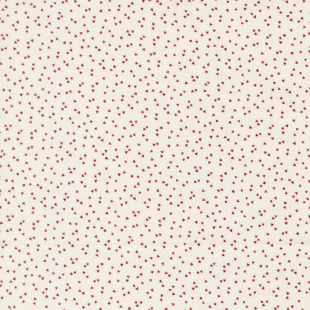 American Gatherings III Confetti Blender fabric in Cloud Crimson by Primitive Gatherings for Moda Fabrics, sold in half-yard increments