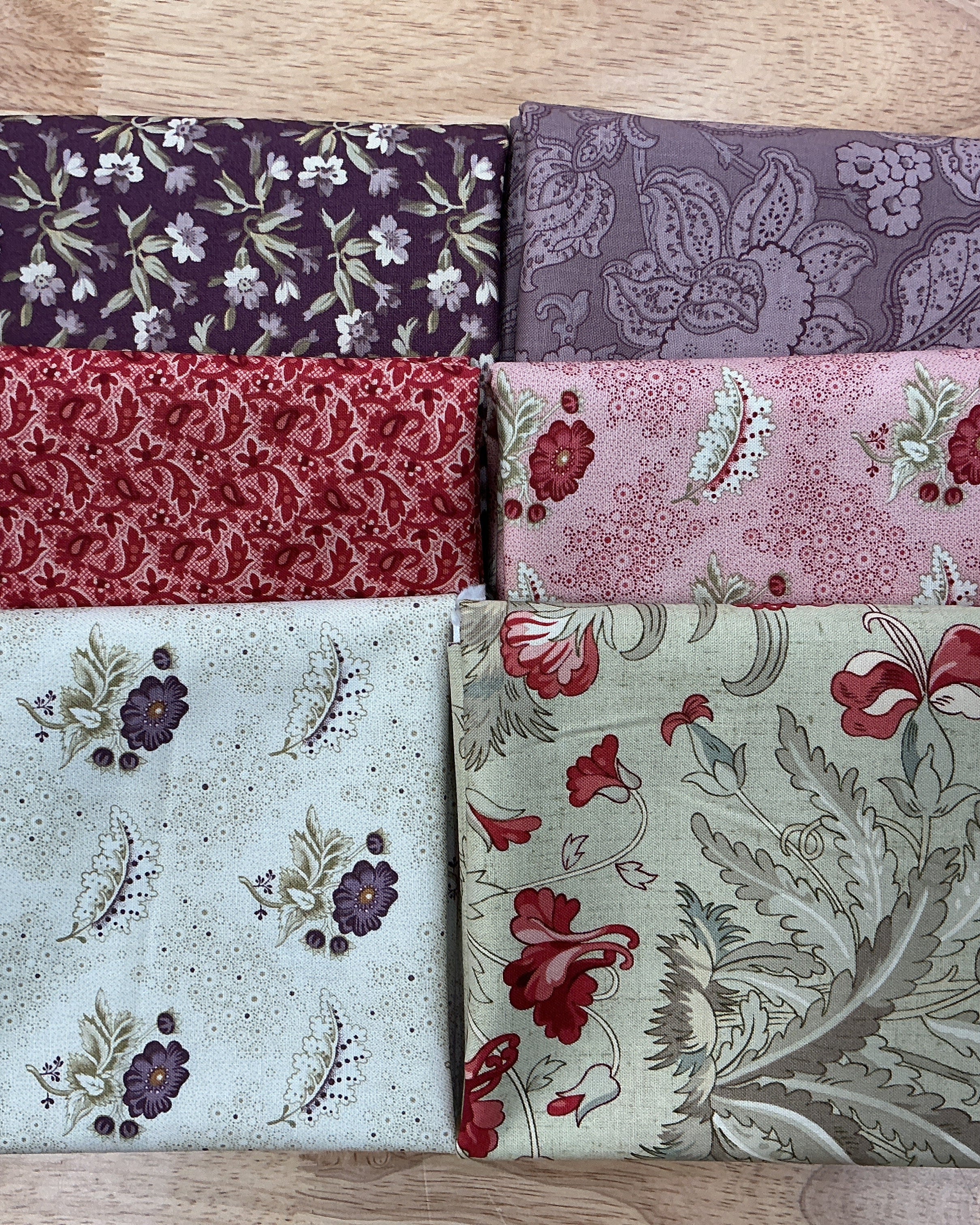 Six-Pack Party Bundle six half-yard fabric cuts for quilting projects