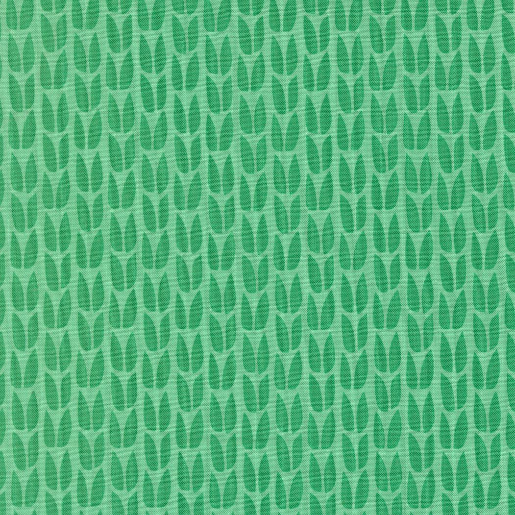 Scenery Sprout Blender Spearmint fabric by Elizabeth Hartman for Moda Fabrics in soft green tone-on-tone print
