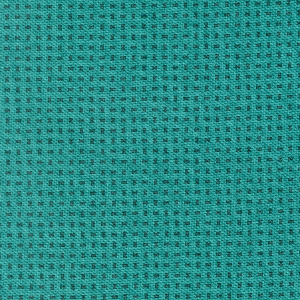 Scenery Spools Blender turquoise fabric by Elizabeth Hartman for Moda Fabrics half-yard cut