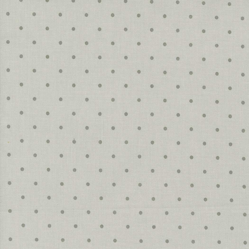 Magic Dot silver blender fabric by Vanessa Goertzen of Lella Boutique for Moda Fabrics with small polka dots on light background