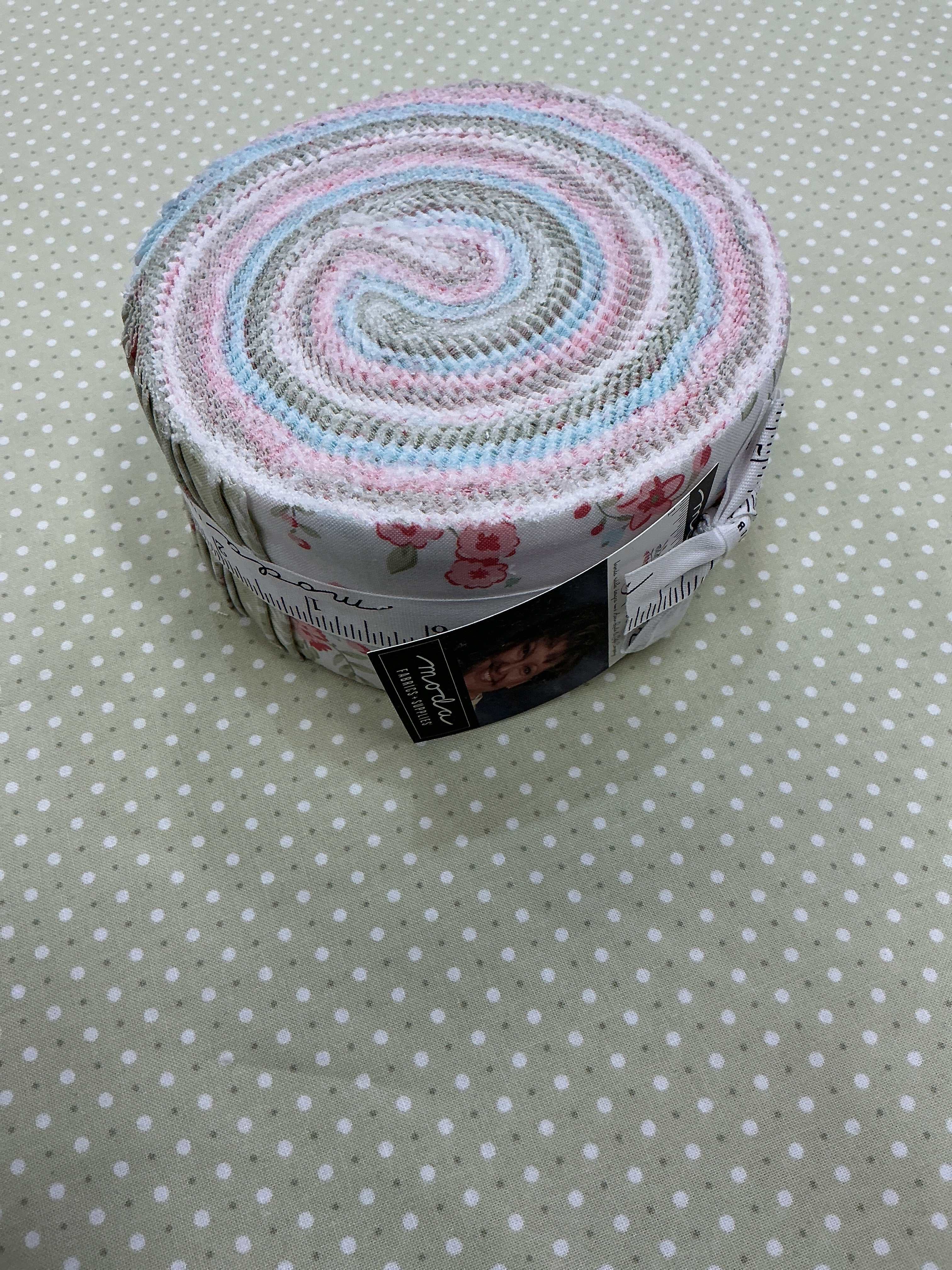 Strip Cocktail Strip-Along quilt bundle with fabric, pattern, and video tutorial by Bella Rose Quilts
