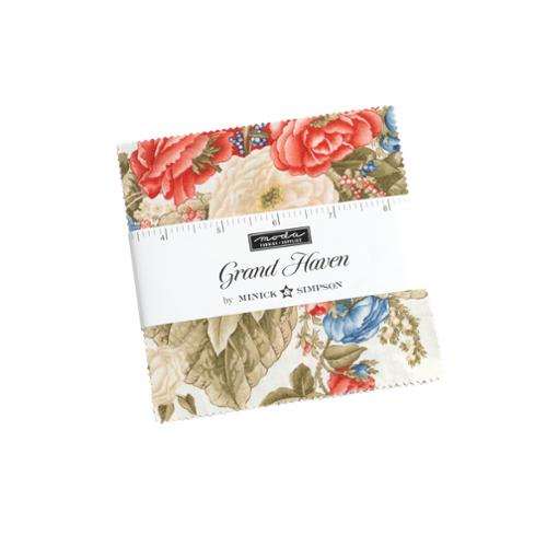 Grand Haven Charm Pack 5x5 inch Moda fabric precuts by Minick & Simpson