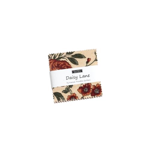 Daisy Lane Mini Charm fabric squares by Kansas Troubles Quilters for Moda Fabrics