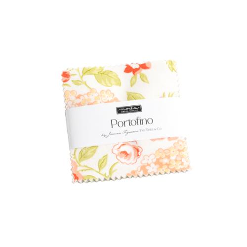 Portofino Mini Charm fabric squares by Joanna Figueroa of Fig Tree Co for Moda Fabrics