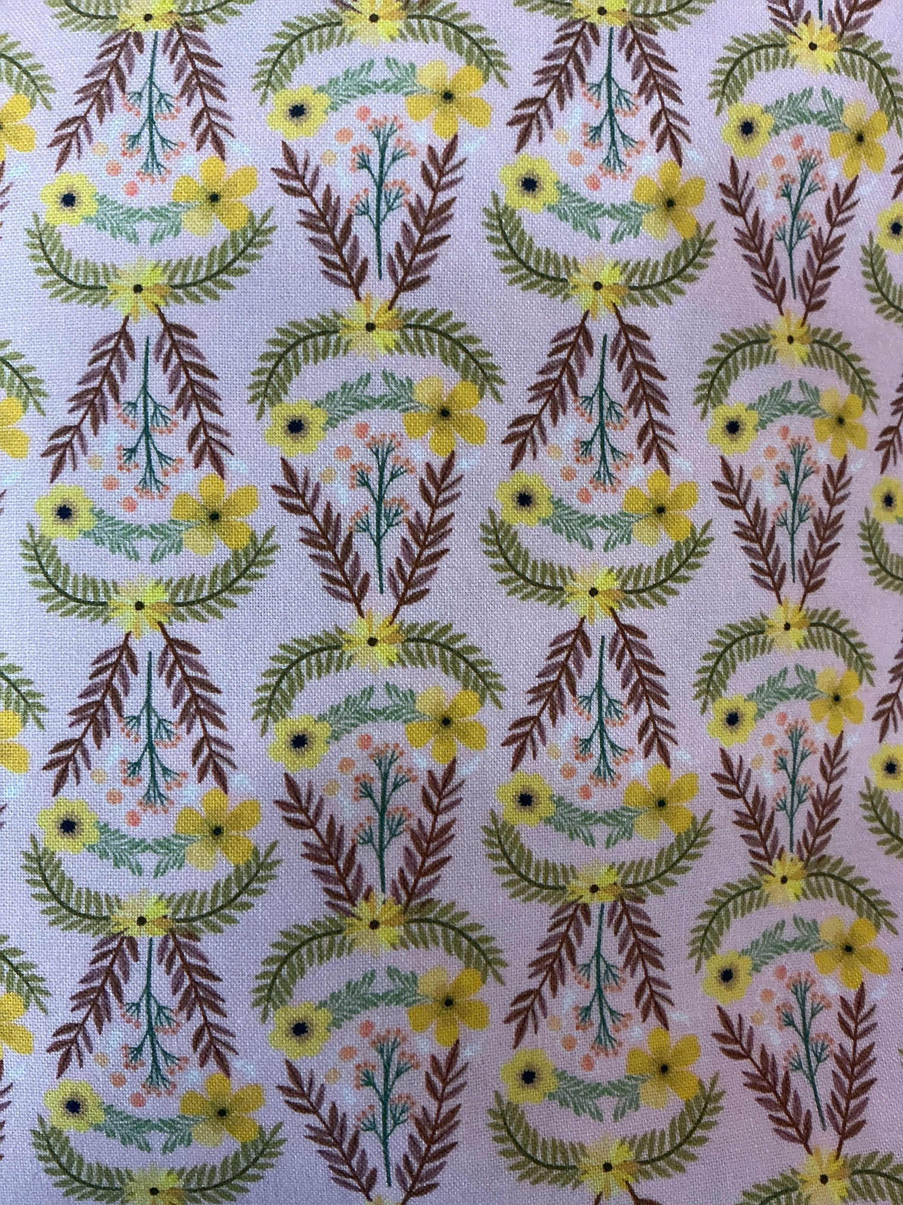5 yards continuous quilt backing fabric B1295