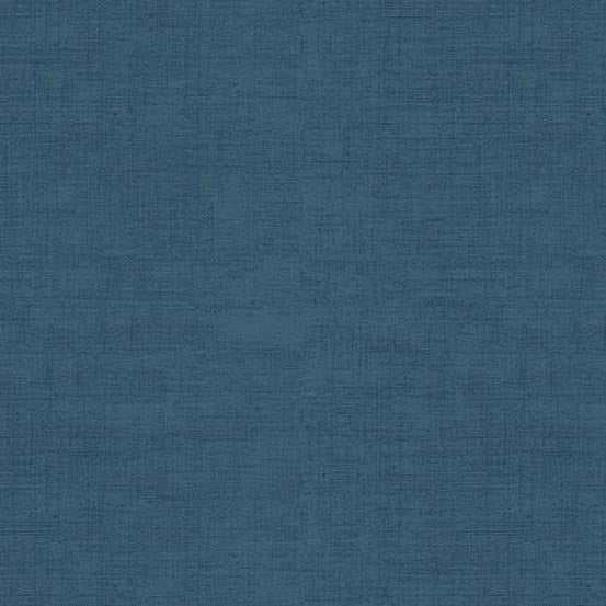 Laundry Basket Favorites II linen texture fabric in dusk blue by Edyta Sitar for quilting and sewing projects