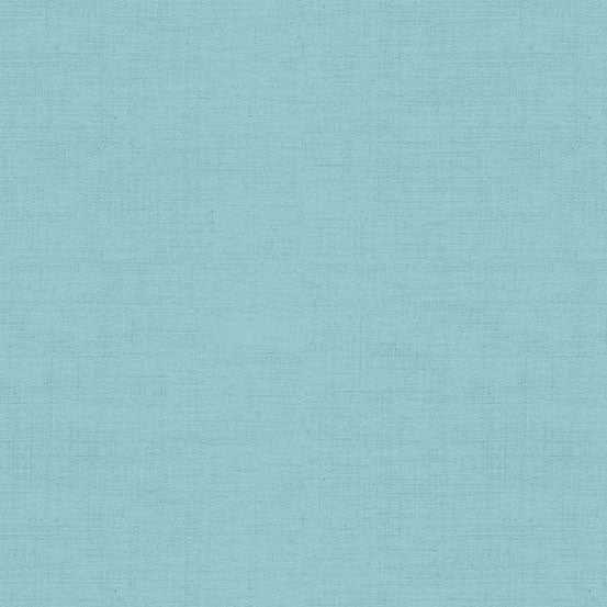 Laundry Basket Favorites II sky blue linen texture cotton fabric by Edyta Sitar