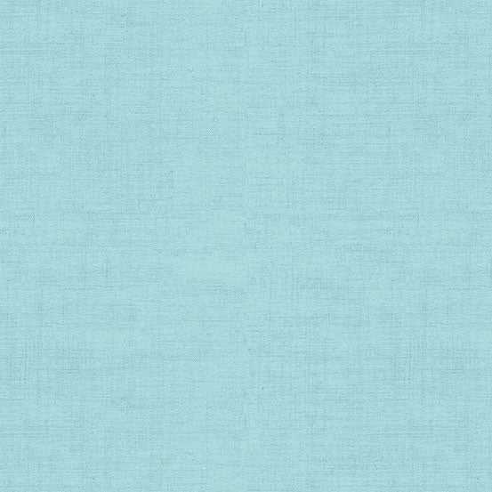Laundry Basket Favorites II linen texture fabric Robin's Egg cotton solid by Edyta Sitar