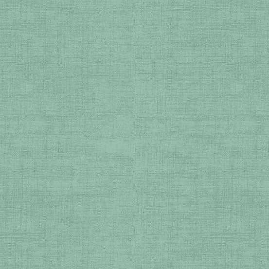Laundry Basket Favorites II linen texture fabric in Spanish Moss green by Edyta Sitar for Andover Fabrics