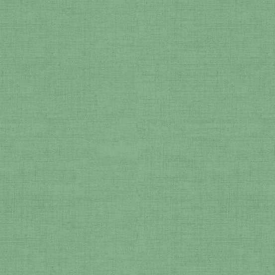 Laundry Basket Favorites II sage cotton fabric with subtle linen texture
