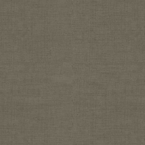 Laundry Basket Favorites II linen texture fabric in bark color by Edyta Sitar