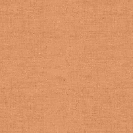 Laundry Basket Favorites II coral linen texture cotton fabric by Edyta Sitar