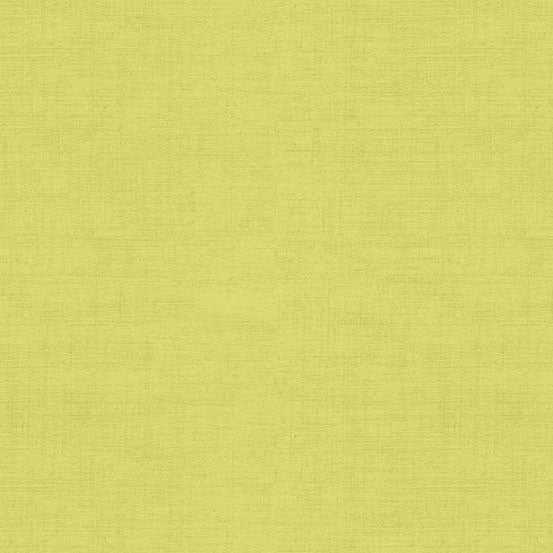 Laundry Basket Favorites II Linen Texture fabric in Sweet Pea green shade by Edyta Sitar for quilting and sewing projects