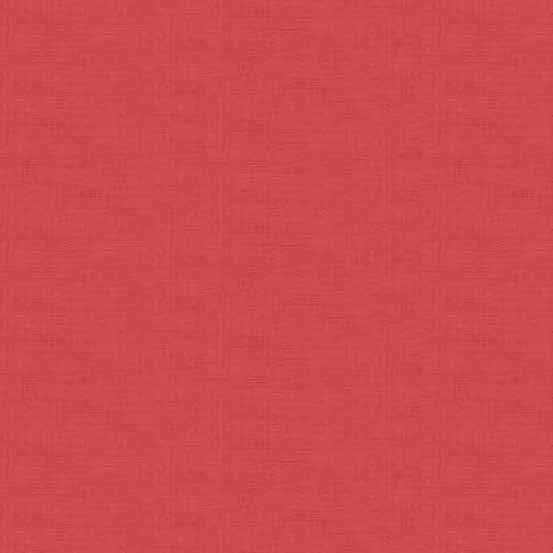 Linen Texture Old Rose fabric with subtle crosshatch design by Makower UK for quilting projects