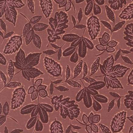 Foraged Found & Hand Me Down lilac dusk leafage fabric by Fancy That Design House for Moda Fabrics
