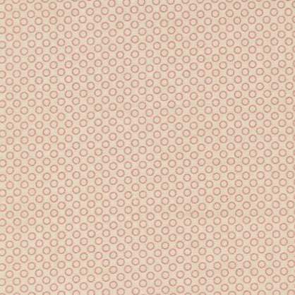 Joie De Vivre Button D' Or Blenders Pearl fabric with subtle circular pattern by French General for Moda Fabrics