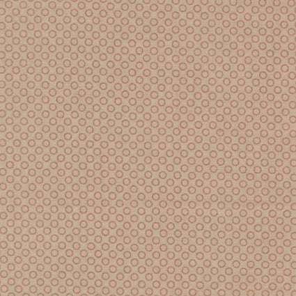 Joie De Vivre Button D'Or beige fabric with small circle pattern by French General for Moda Fabrics