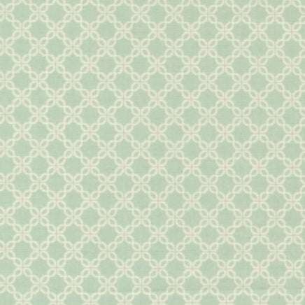 Sunbonnet Lattice Blender dusty blue fabric with delicate white lattice pattern by Heather Briggs for Moda Fabrics