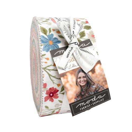 Wild Honey Jelly Roll 40 strips floral fabric bundle by Vanessa Goertzen for Moda