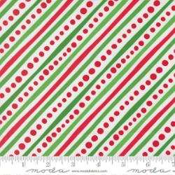 Snow Time Winter White fabric with festive snowmen and holiday motifs by Me & My Sister for Moda Fabrics