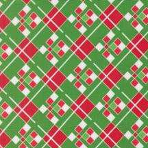 Snow Time Evergreen 22505 13 Christmas fabric with snowmen, snowflakes, and holiday trees by Me & My Sister for Moda Fabrics