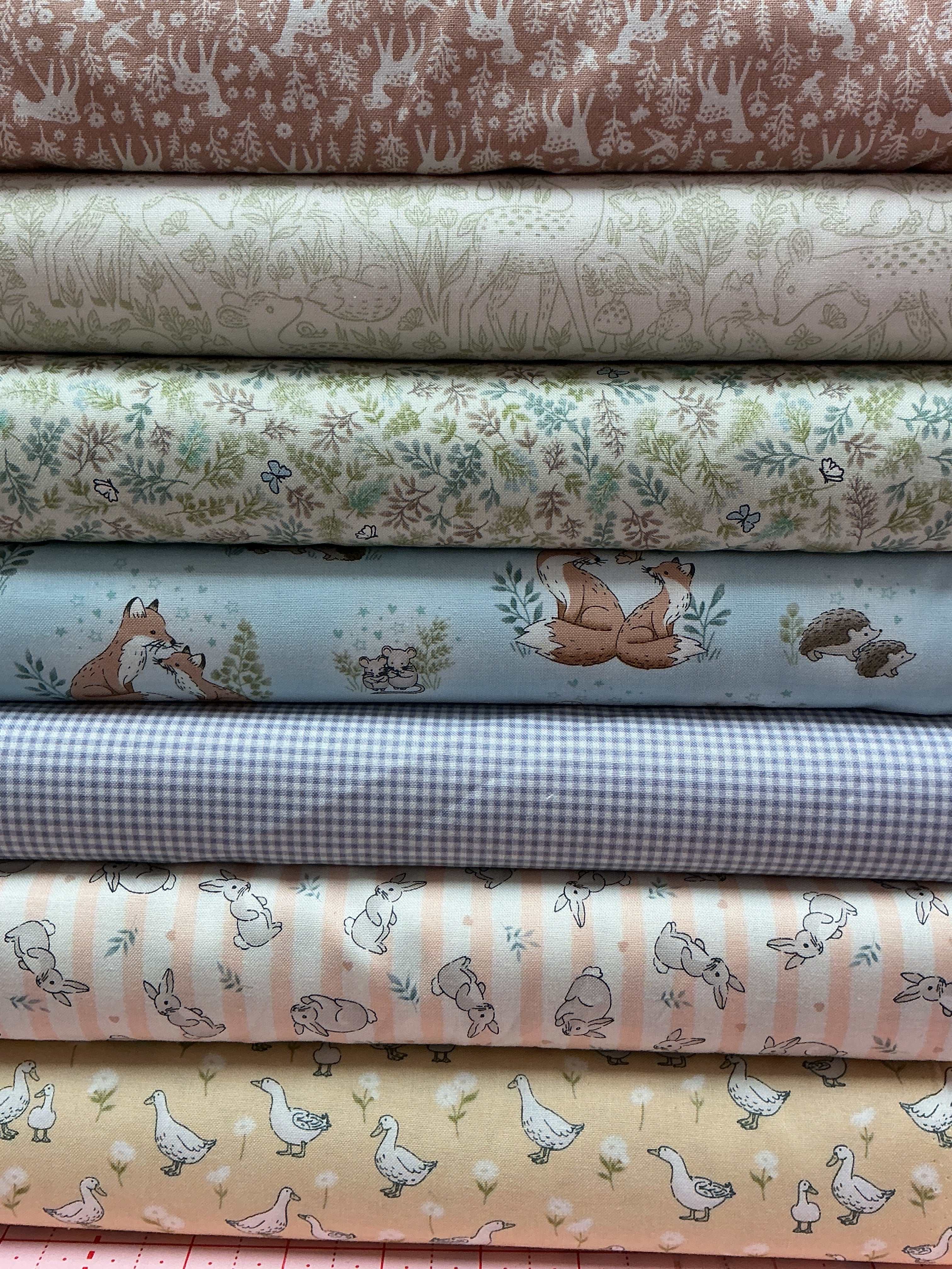 Six-Pack Party Bundle County Courthouses fabric cuts for quilting projects