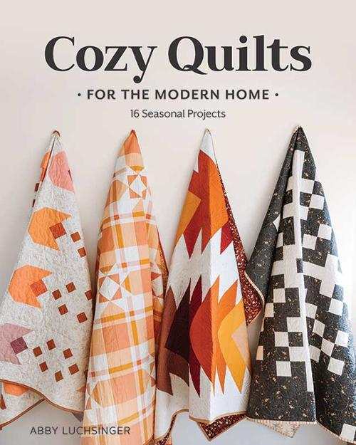 Cozy quilts from modern seasonal quilt collection book by C & T Publishing
